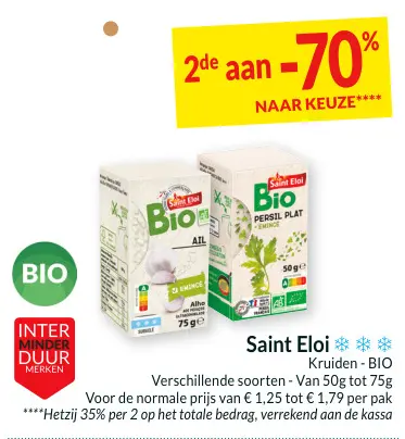 Promotie: Kruiden - BIO