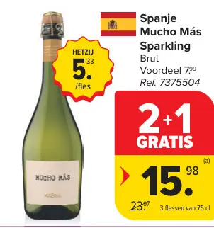 Promotie: Sparkling Brut