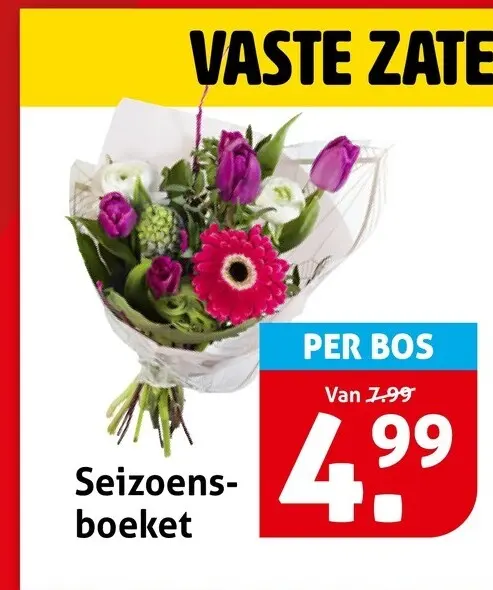 Aanbieding: Seizoensboeket