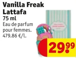 Offre: Vanilla Freak Lattafa