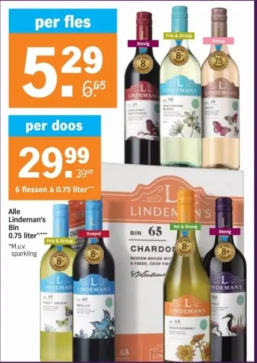 Aanbieding: Lindeman's Bin