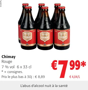 Offre: Chimay Rouge