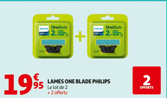 Offre: Lames one blade