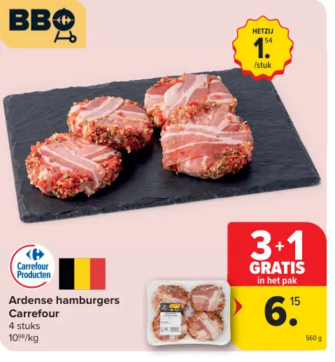 Promotie: Ardense hamburgers