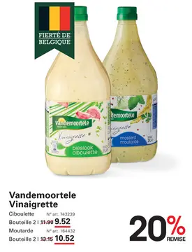 Offre: Vandemoortele Vinaigrette