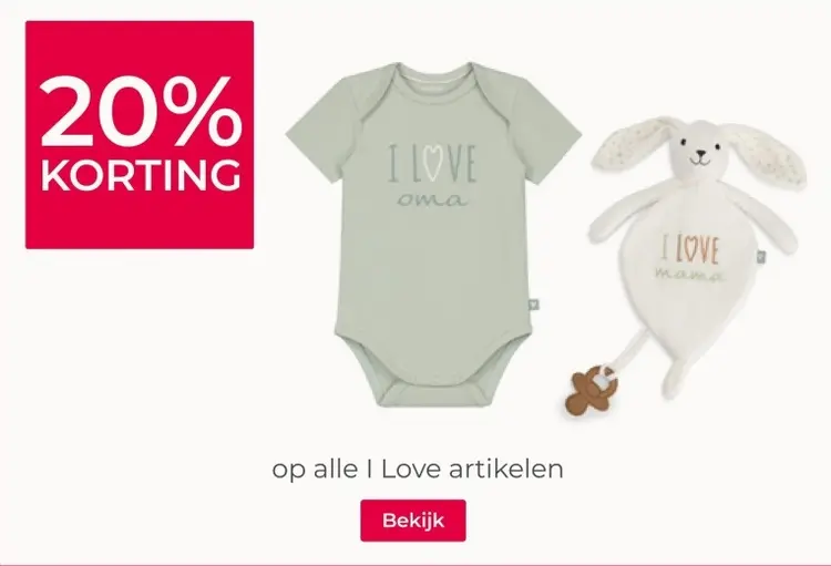 Aanbieding: I Love artikelen