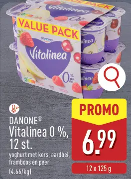 Aanbieding: Vitalinea 0%, 12 st.