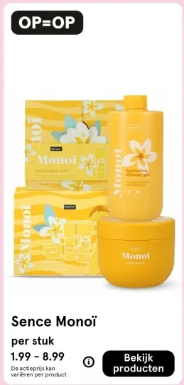 Aanbieding: Sence Monoï