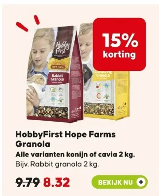 Aanbieding: HobbyFirst Hope Farms Granola