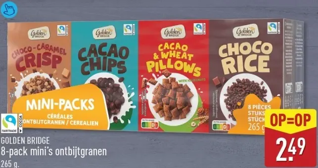 Aanbieding: 8-pack mini's ontbijtgranen