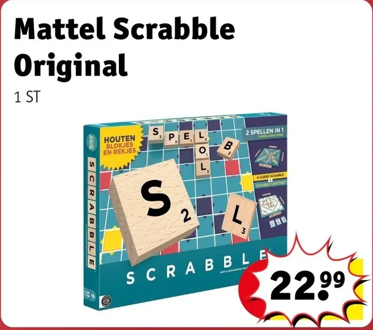 Promotie: Scrabble Original