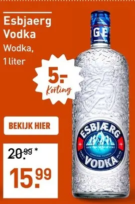 Aanbieding: Esbjaerg Vodka