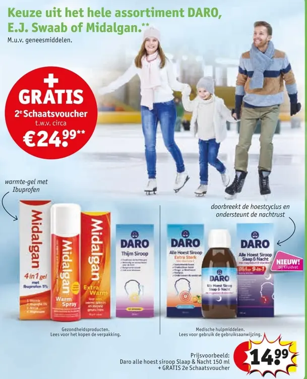 Aanbieding: Hele assortiment Daro, E.J. Swaab of Midalgan