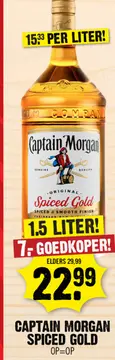Aanbieding: Captain morgan spiced gold