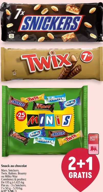 Offre: Snack au chocolat