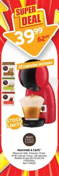 Offre: Machine a cafe