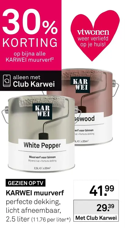 Aanbieding: Muurverf
