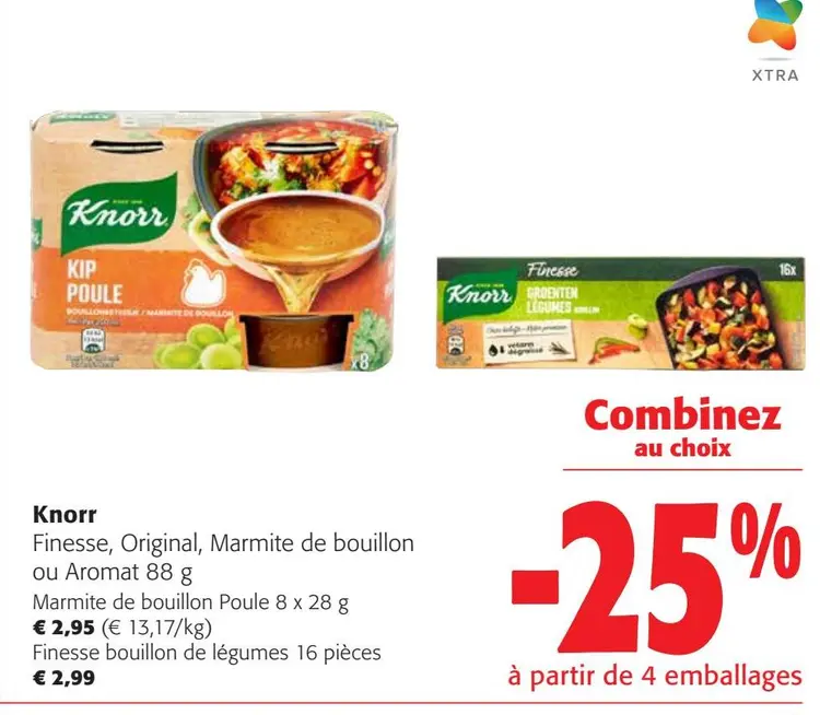 Offre: Finesse, Original, Marmite de bouillon ou Aro