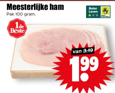 Aanbieding: Meesterlijke ham
