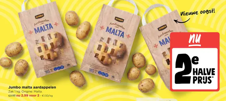 Promotie: Malta aardappelen