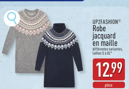 Offre: Robe jacquard en maille