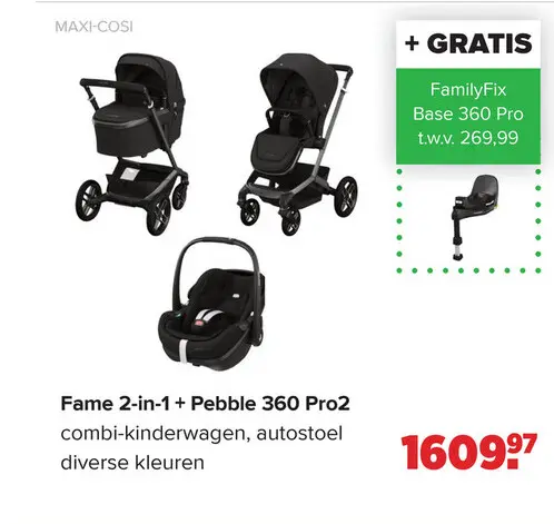 Aanbieding: Fame 2-in-1 + Pebble 360 Pro2