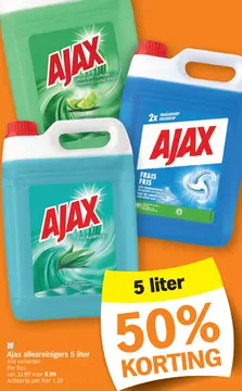 Aanbieding: Ajax allesreinigers