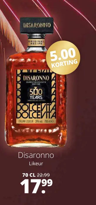 Aanbieding: Disaronno