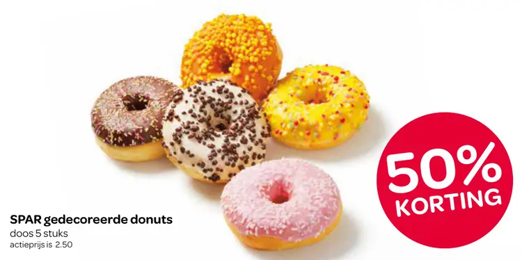 Aanbieding: Gedecoreerde donuts