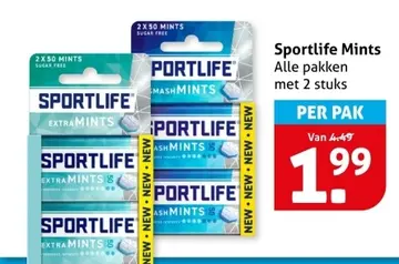 Aanbieding: Sportlife Mints