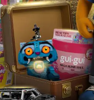 Promotie: Gui-gui Speelkoffer met monster en slijm