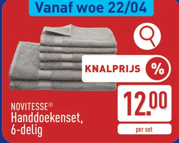 Promotie: Handdoekenset