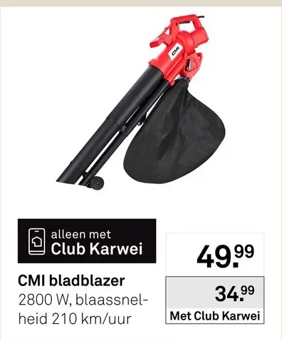 Aanbieding: CMI bladblazer