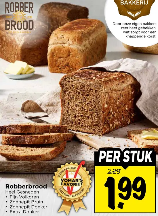 Aanbieding: Robberbrood