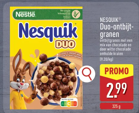 Promotie: NESQUIK® Duo-ontbijtgranen