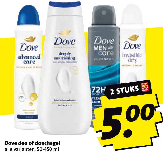Aanbieding: Deo of douchegel