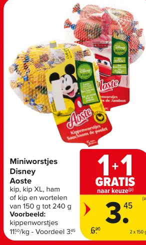Promotie: Miniworstjes