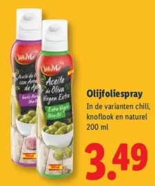 Aanbieding: Olijfoliespray