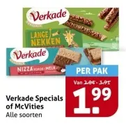 Aanbieding: Verkade Specials of McVities