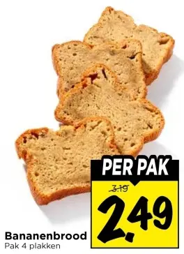Aanbieding: Bananenbrood