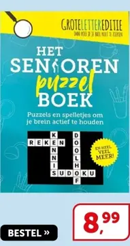 Aanbieding: HET SENIOREN puzzel BOEK