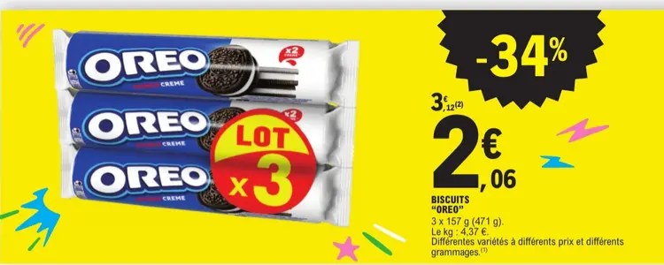 Offre: Biscuits