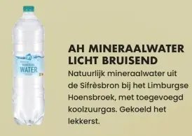 Aanbieding: AH MINERAALWATER LICHT BRUISEND