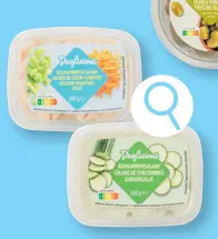 Offre: Salade de céleri-carottes, Salade de concombr