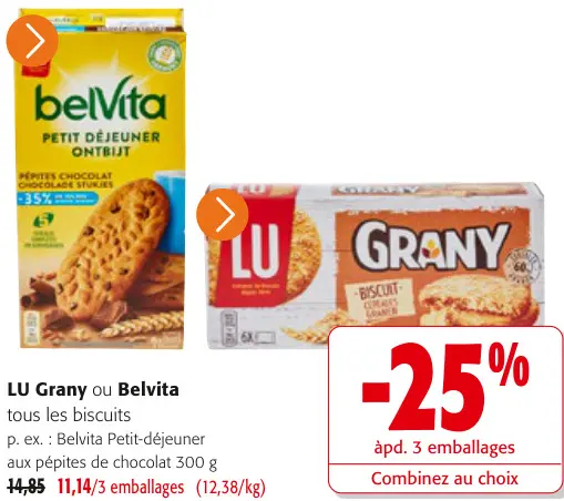 Offre: Petit-déjeuner aux pépites de chocolat of Grany