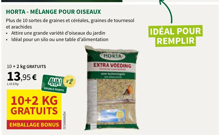 Offre: Mélange pour oiseaux