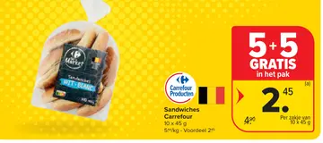 Aanbieding: Sandwiches