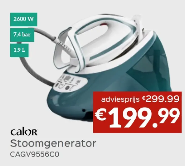 Promotie: Stoomgenerator