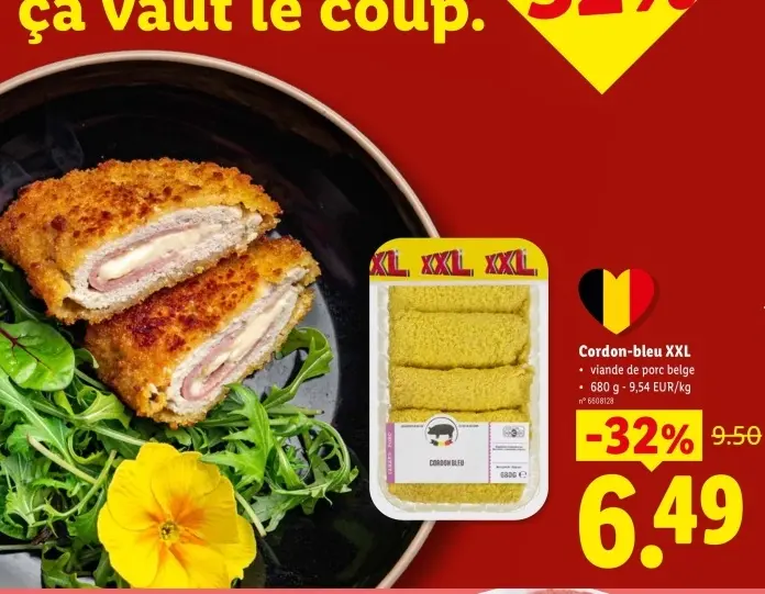 Offre: Cordon-bleu XXL