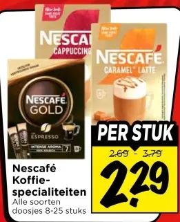 Aanbieding: Nescafé Koffiespecialiteiten